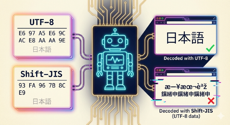 Japanese encoding pitfalls